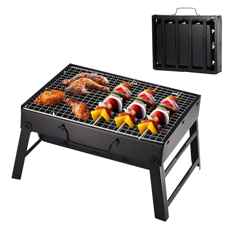 BBQ Grill Portable, Charcoal Barbecue Grill Smoker