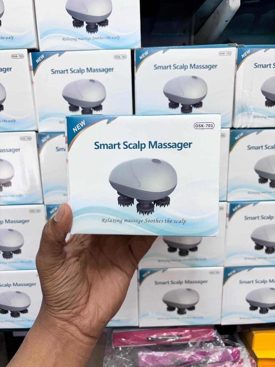 Scalp Head Hair Massager Electric Health Care