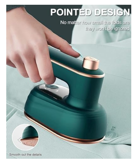 Mini portable multipurpose travel iron